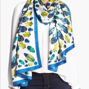 Tory Burch Accessories - RARE Tory Burch Beetle Scarf Tory Burch Accessories - RARE Tory Burch Beetle Scarf